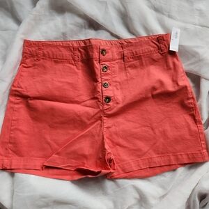 Old Navy Size 16 Coral colour Shorts